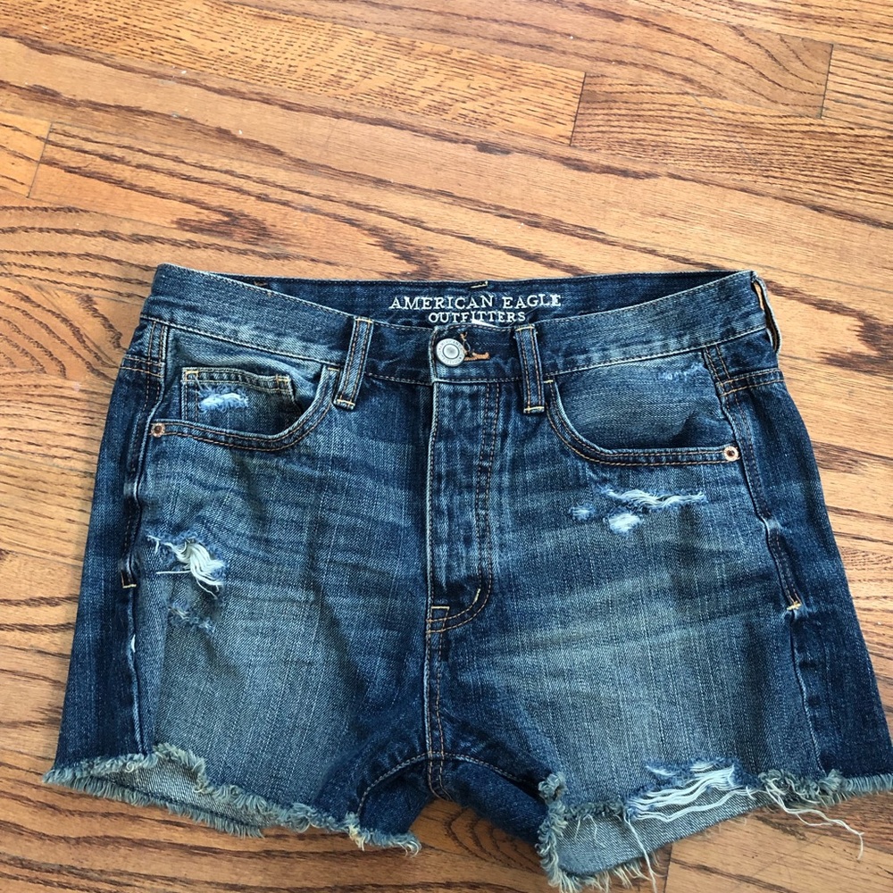 American Eagle distressed Jean shorts